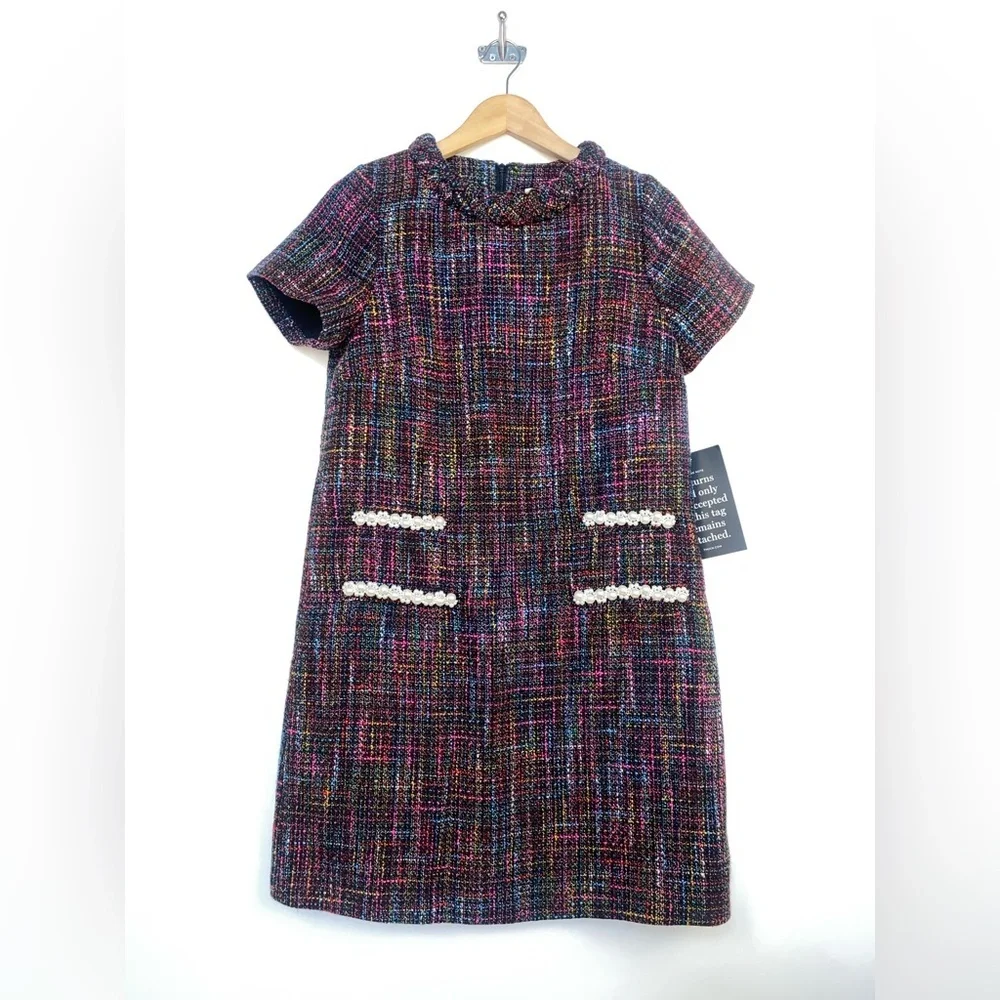 Tuckernuck x Cameran Eubanks Wimberly Dress Multicolor Tweed Jackie Size Small - Picture 2 of 13